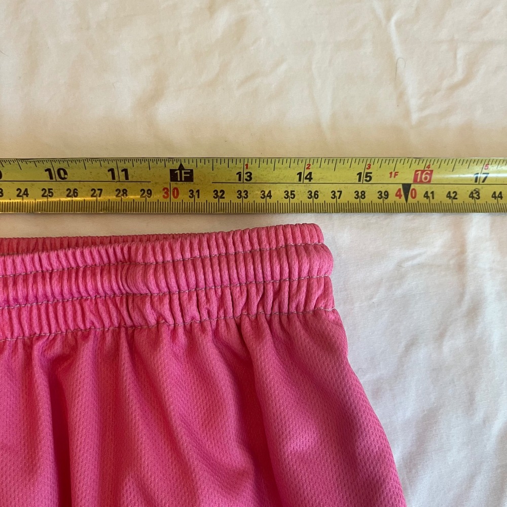 Pink Power Ranger Coin Shorts Men's Large Elastic Athletic - Picture 4 of 4